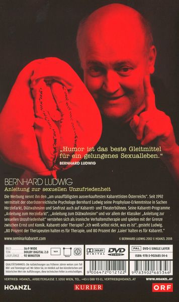 Produktbild: Bernhard Ludwig - Anleitung zur sexuellen Unzufriedenheit - Edition Best of Kabarett