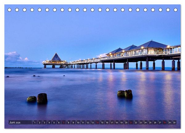 Produktbild: Sch&ouml;ne Ostsee - Impressionen &uuml;bers Jahr (Tischkalender 2026 DIN A5 quer), CALVENDO Monatskalender