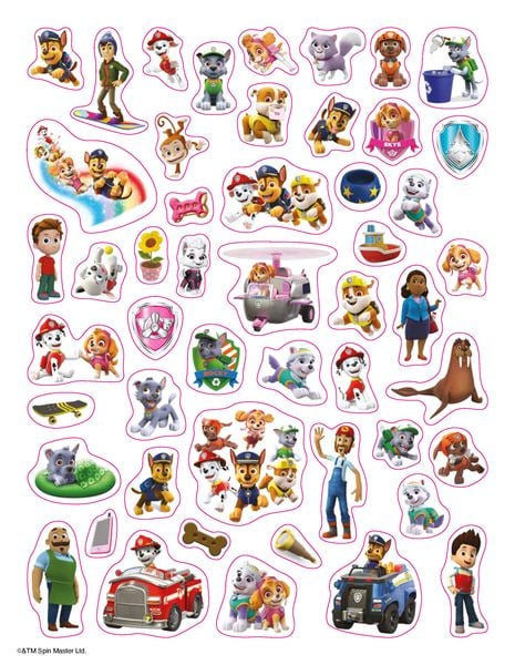 Produktbild: PAW Patrol Mein Stickeralbum mit 100 Stickern