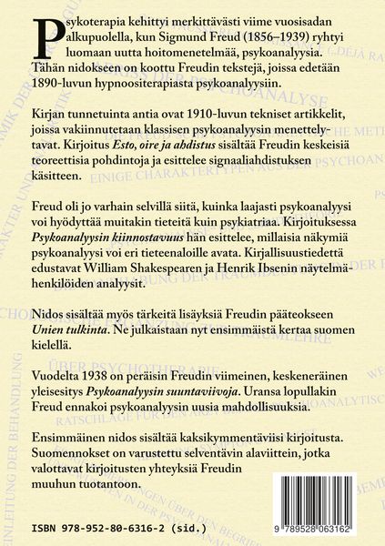 Produktbild: Kirjoituksia psykoanalyysin teoriasta ja k&auml;yt&auml;nn&ouml;st&auml; 1