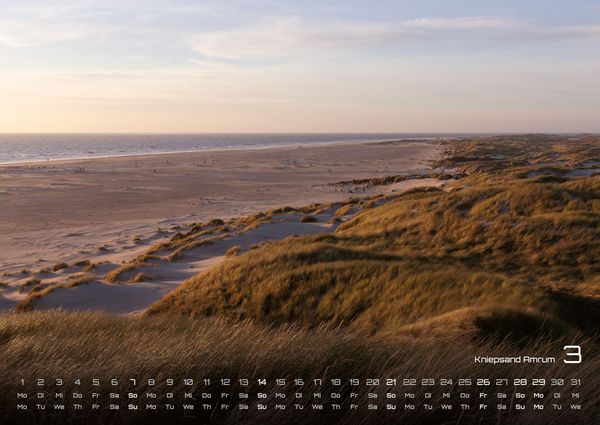 Produktbild: Nordsee &ndash; K&uuml;stenzauber - 2027 - Kalender DIN A2