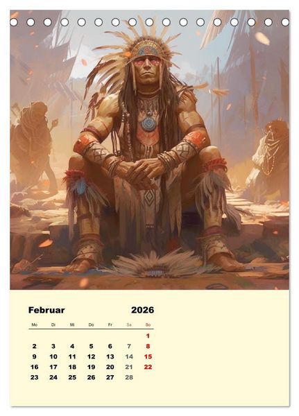 Produktbild: Indian Fantasy (Tischkalender 2026 DIN A5 hoch), CALVENDO Monatskalender