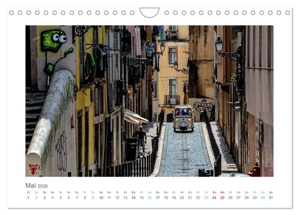Produktbild: Street Art and City Vibes (Wandkalender 2026 DIN A4 quer), CALVENDO Monatskalender