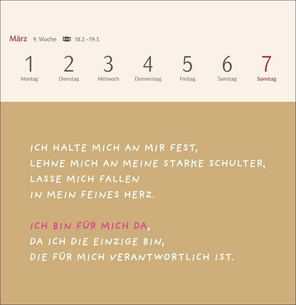 Produktbild: Clara Louise: Dort, wo die Sterne funkeln Premium-Postkartenkalender 2027 - 53 Postkarten mit poetischen Gedanken