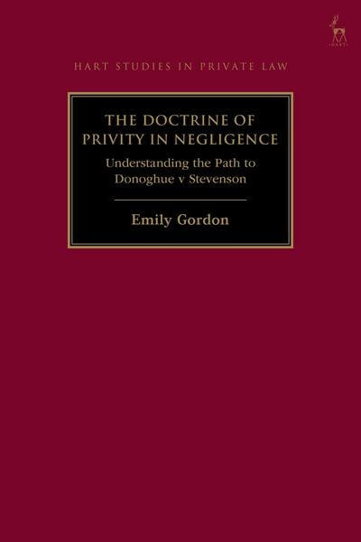 Produktbild: The Doctrine of Privity in Negligence