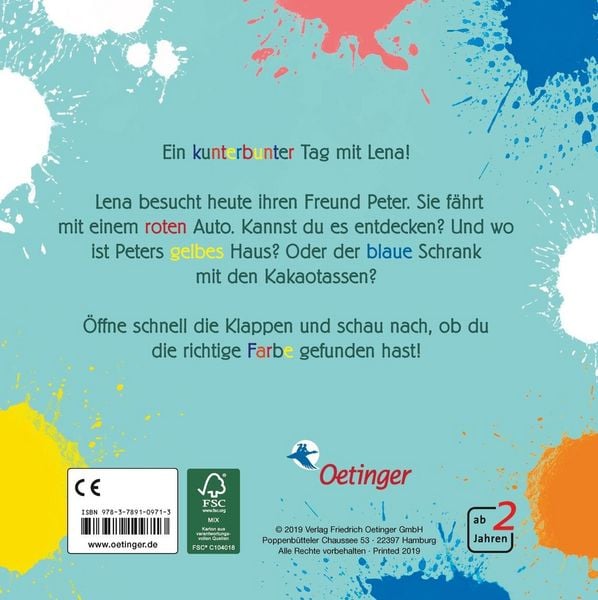 Produktbild: Mein kunterbuntes Farbenbuch