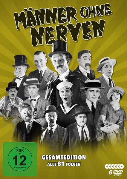 Produktbild: M&auml;nner ohne Nerven - Gesamtedition: Alle 81 Folgen (9 Staffeln) [6 DVDs]