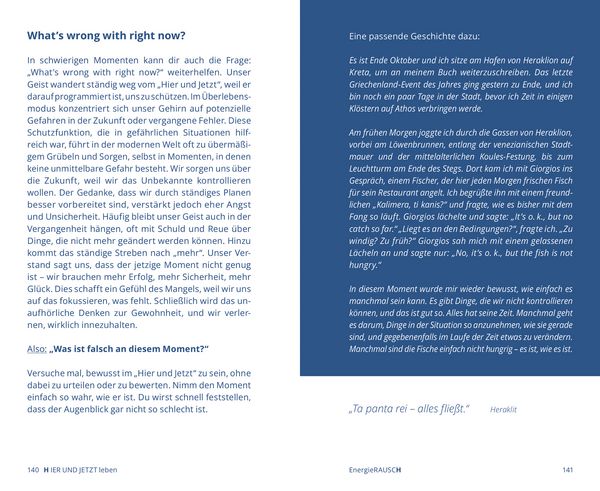 Produktbild: EnergieRAUSCH &ndash; Schluss mit Antriebslosigkeit, Stress und Sorgen