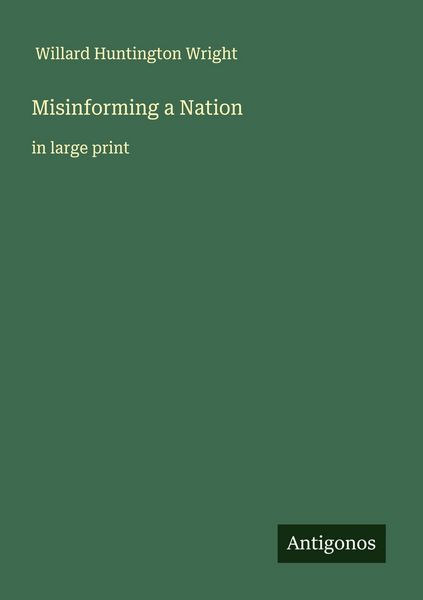 Produktbild: Misinforming a Nation