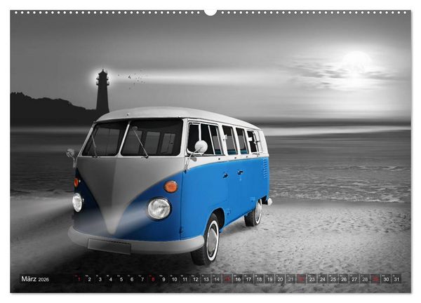 Produktbild: Oldtimer auf Reisen (hochwertiger Premium Wandkalender 2026 DIN A2 quer), Kunstdruck in Hochglanz