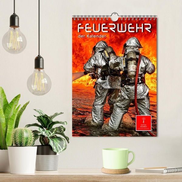Produktbild: Feuerwehr - der Kalender (Wandkalender 2026 DIN A4 hoch), CALVENDO Monatskalender