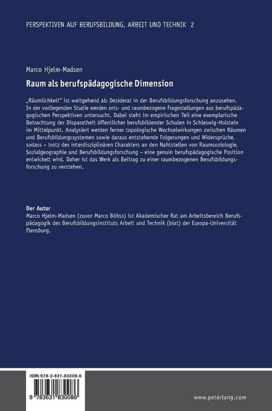 Produktbild: Raum als berufsp&auml;dagogische Dimension