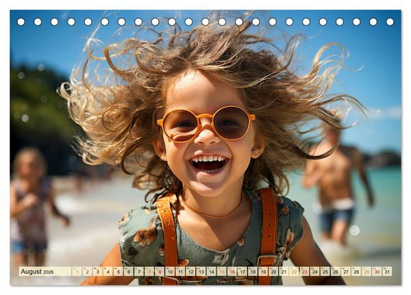 Produktbild: Lachen verzaubert (Tischkalender 2026 DIN A5 quer), CALVENDO Monatskalender