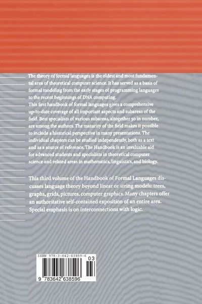 Produktbild: Handbook of Formal Languages