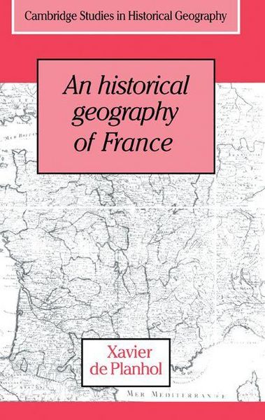 Produktbild: An Historical Geography of France