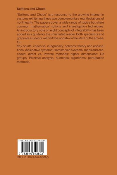 Produktbild: Solitons and Chaos