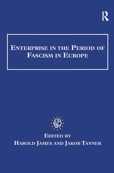 Produktbild: Enterprise in the Period of Fascism in Europe