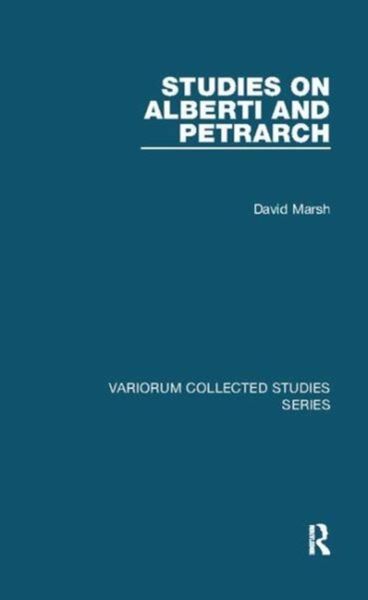 Produktbild: Marsh, D: Studies on Alberti and Petrarch