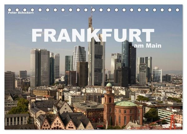 Produktbild: Frankfurt am Main (Tischkalender 2026 DIN A5 quer), CALVENDO Monatskalender