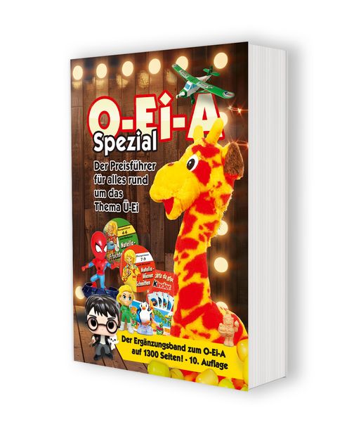 Produktbild: O-Ei-A Spezial (10. Auflage) - Der Preisf&uuml;hrer f&uuml;r alles rund um das Thema &Uuml;-Ei!