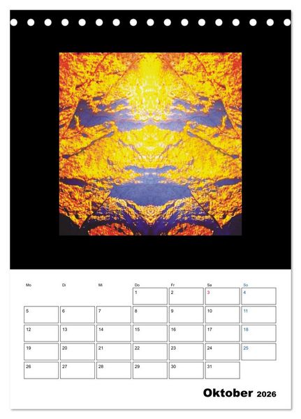 Produktbild: Nature's Faces (Tischkalender 2026 DIN A5 hoch), CALVENDO Monatskalender