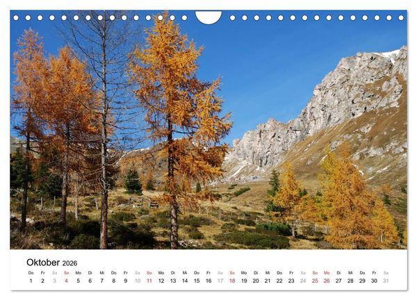 Produktbild: Unbekanntes K&auml;rnten (Wandkalender 2026 DIN A4 quer), CALVENDO Monatskalender