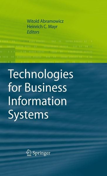 Produktbild: Technologies for Business Information Systems
