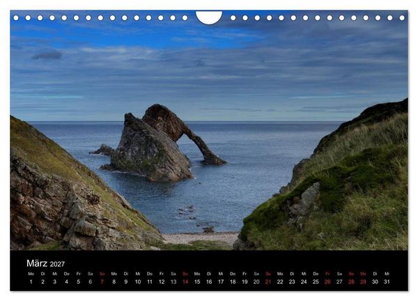 Produktbild: Schottland Landschaften (Wandkalender 2027 DIN A4 quer), CALVENDO Monatskalender