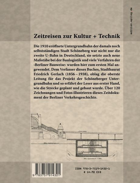 Produktbild: Die elektrische Untergrundbahn der Stadt Sch&ouml;neberg