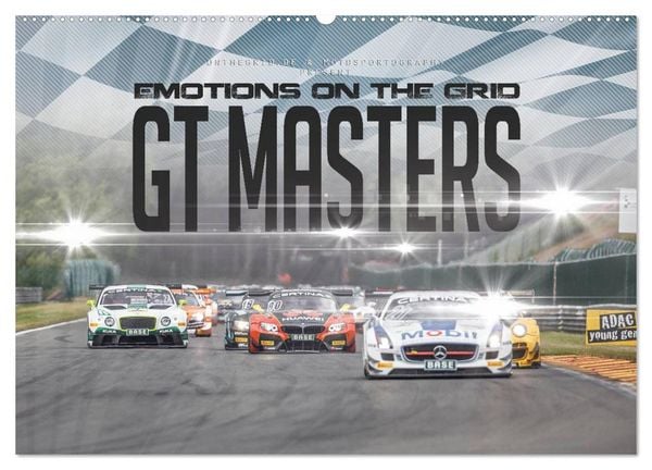 Produktbild: EMOTIONS ON THE GRID - GT Masters (Wandkalender 2026 DIN A2 quer), CALVENDO Monatskalender