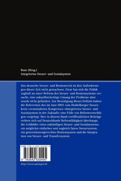 Produktbild: Integriertes Steuer- und Sozialsystem