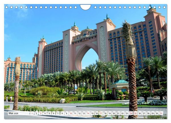 Produktbild: Einzigartiges DUBAI, die Metropole der Superlative (Wandkalender 2026 DIN A4 quer), CALVENDO Monatskalender