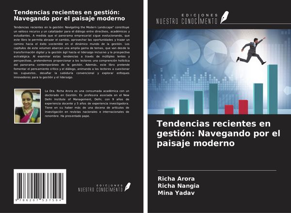 Produktbild: Tendencias recientes en gesti&oacute;n: Navegando por el paisaje moderno