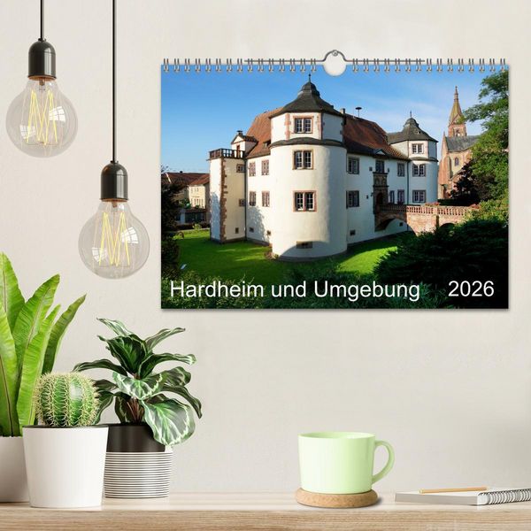 Produktbild: Hardheim und Umgebung (Wandkalender 2026 DIN A4 quer), CALVENDO Monatskalender