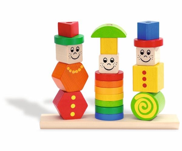 Produktbild: Eichhorn Figuren-Steckpuzzle