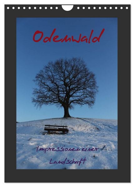 Produktbild: Odenwald - Impressionen einer Landschaft (Wandkalender 2026 DIN A4 hoch), CALVENDO Monatskalender
