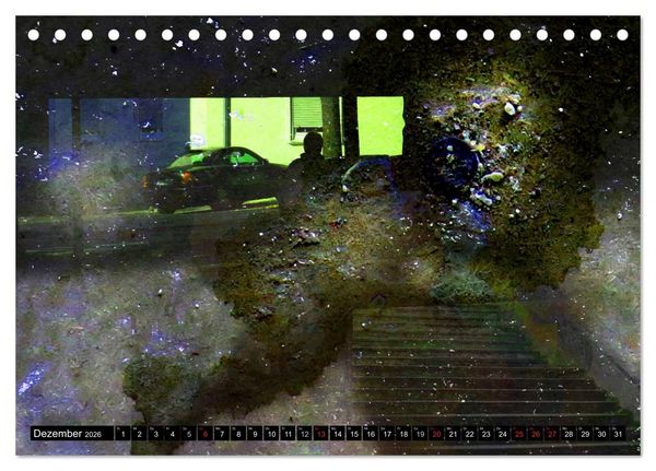 Produktbild: Illusionen in Texturen, Fotokunst (Tischkalender 2026 DIN A5 quer), CALVENDO Monatskalender