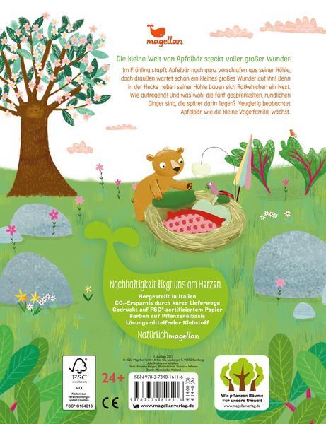 Produktbild: Die kleine Welt von Apfelb&auml;r - Ein Nestchen f&uuml;r die Vogelkinder