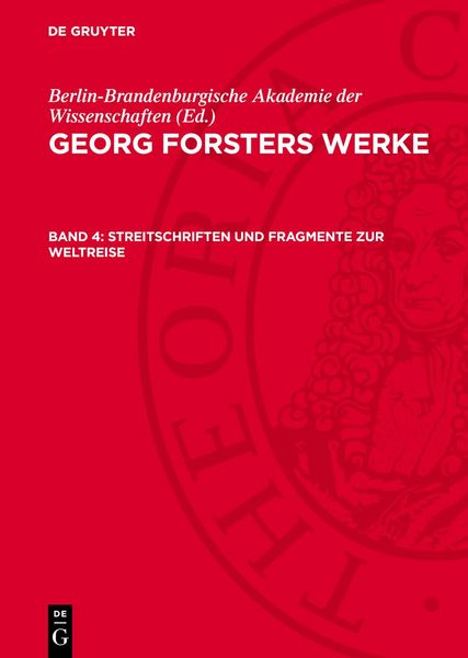 Produktbild: Streitschriften und Fragmente zur Weltreise