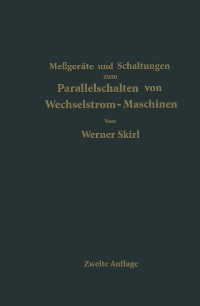 Produktbild: Parallelschalten von Wechselstrom-Maschinen