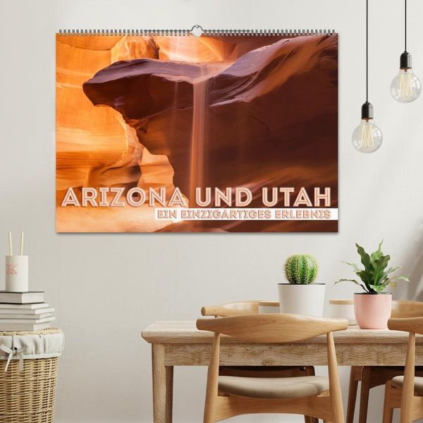Produktbild: ARIZONA UND UTAH Ein einzigartiges Erlebnis (Wandkalender 2026 DIN A2 quer), CALVENDO Monatskalender