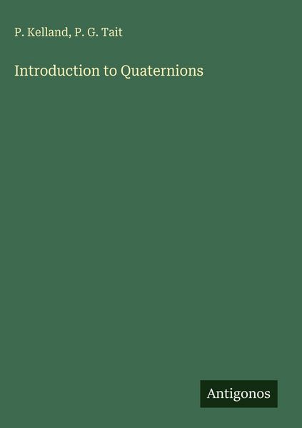 Produktbild: Introduction to Quaternions