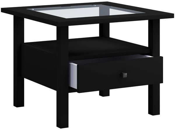 Produktbild: Holz Sofatisch Couchtisch Schublade Lingis M