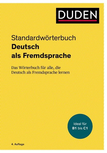 Produktbild: Duden &ndash; Deutsch als Fremdsprache &ndash; Standardw&ouml;rterbuch