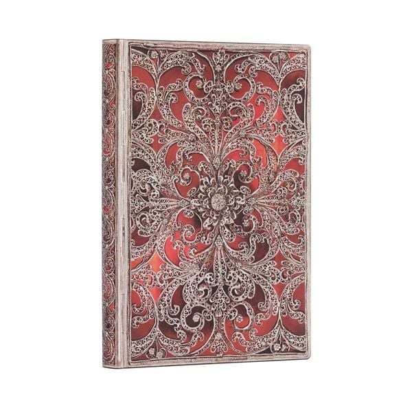 Produktbild: Softcover Notizbuch Granat, Midi, Unliniert