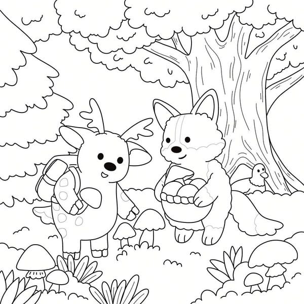 Produktbild: Cosy Coloring - Cottage Life mit Ente