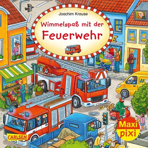 Produktbild: Maxi Pixi 319: Wimmelspa&szlig; mit der Feuerwehr