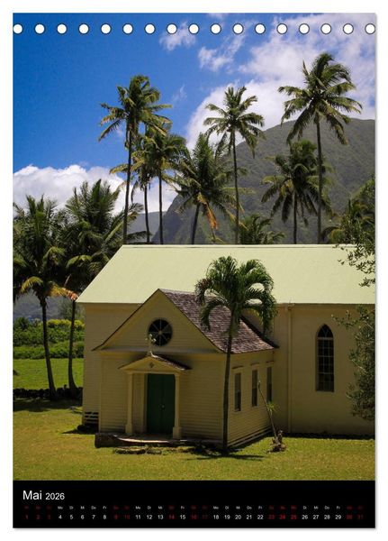 Produktbild: Hawaii - Inseltraum im Pazifik (Tischkalender 2026 DIN A5 hoch), CALVENDO Monatskalender