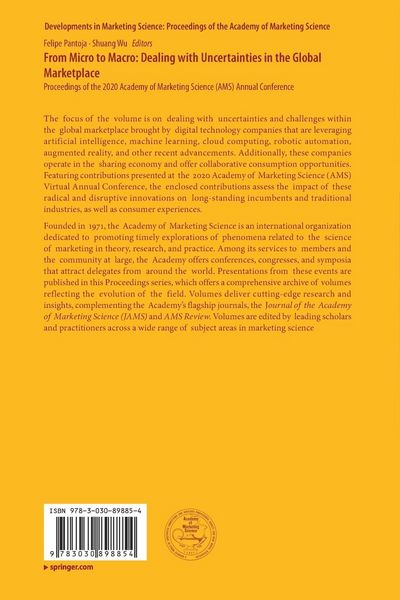 Produktbild: From Micro to Macro: Dealing with Uncertainties in the Global Marketplace