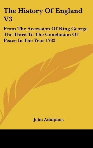 Produktbild: Adolphus, J: History Of England V3